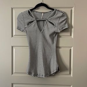 STRIPED FREE PEOPLE TOP